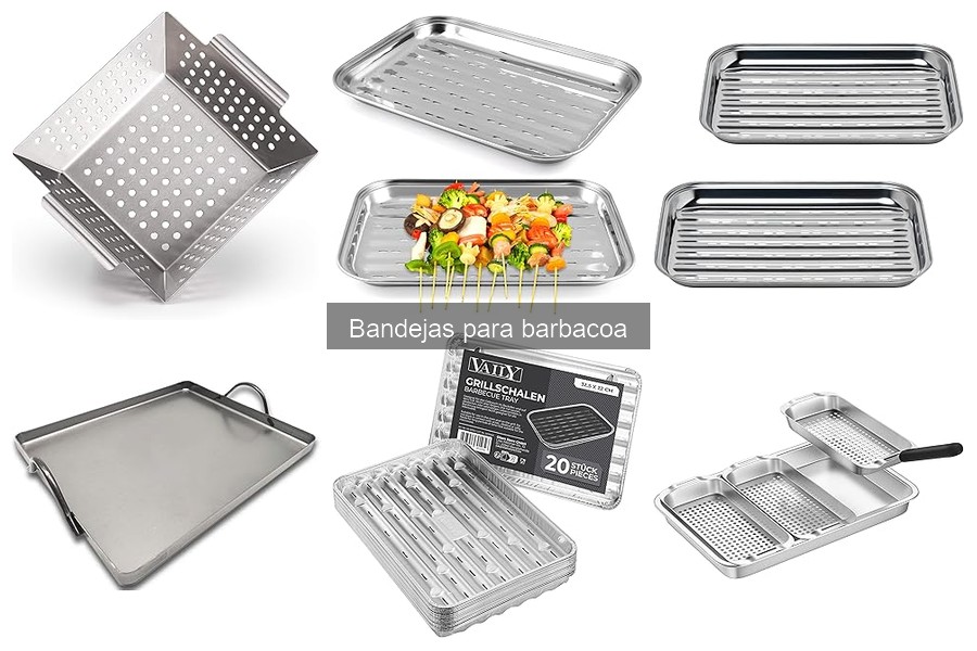 Tipos de bandejas para barbacoa: ¿cuál elegir?