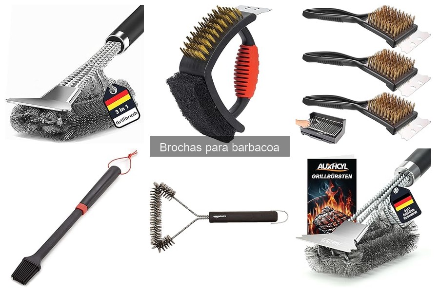 Tipos de brochas para barbacoa: guía completa de opciones