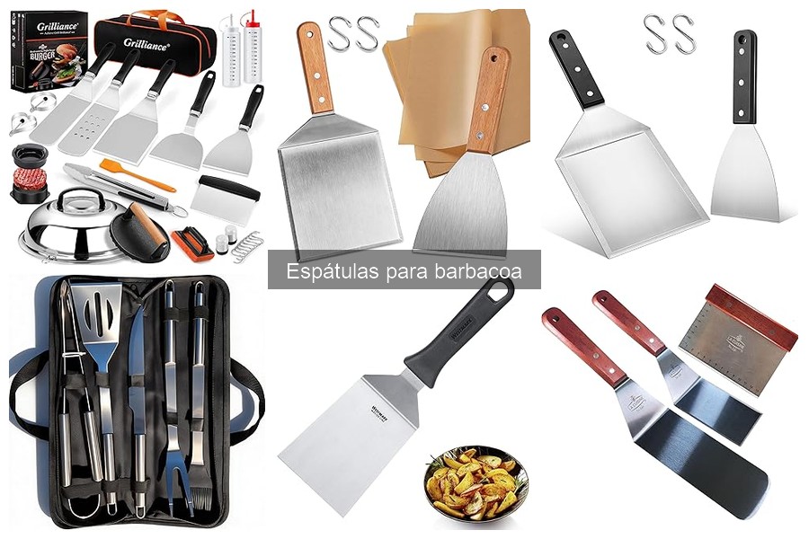 Tipos de espátulas para barbacoa: guía completa