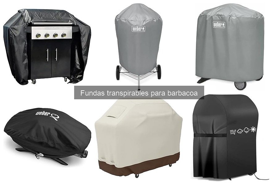 Tipos de fundas transpirables para barbacoa en el mercado