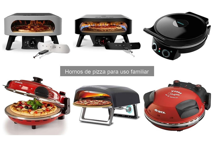 Tipos de hornos de pizza para uso familiar: guía completa