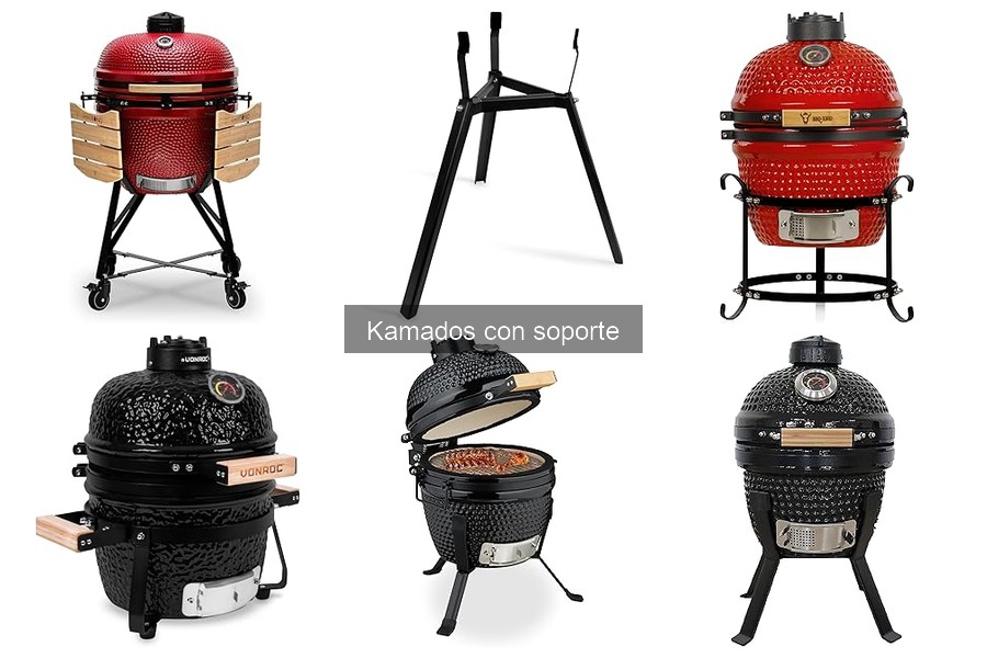 Tipos de kamados con soporte: Guía para elegir el mejor
