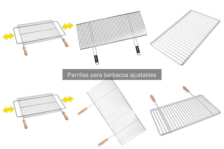 Tipos de parrillas ajustables para barbacoa: guía completa
