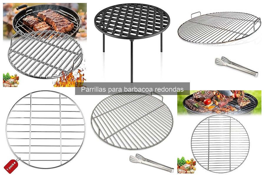 Tipos de parrillas redondas para barbacoa: guía completa