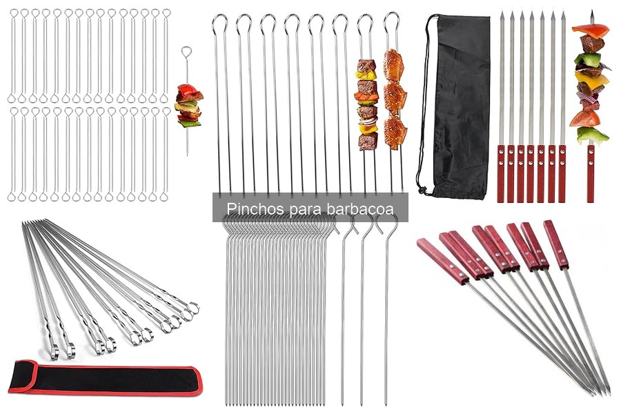 Tipos de Pinchos para Barbacoa: Metal vs. Madera
