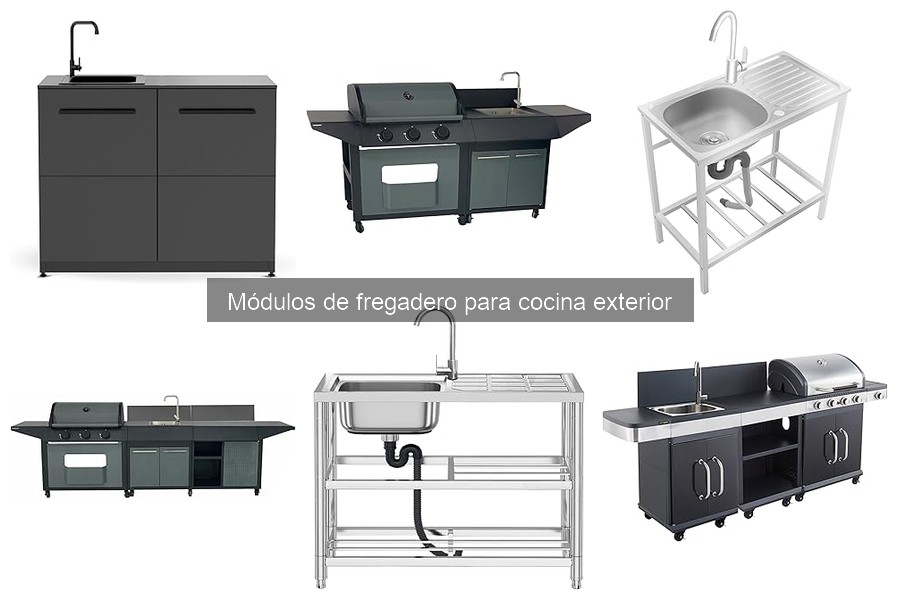 ** Todo sobre módulos de fregadero para cocina exterior