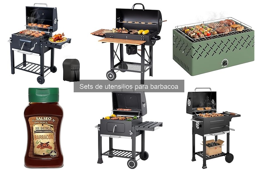 Utensilios de barbacoa según método de cocción: Guía