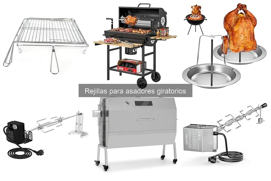 ¿Vale la pena invertir en rejillas para asadores giratorios?