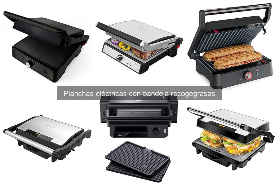 ¿Vale la pena una plancha eléctrica con bandeja recogegrasas?