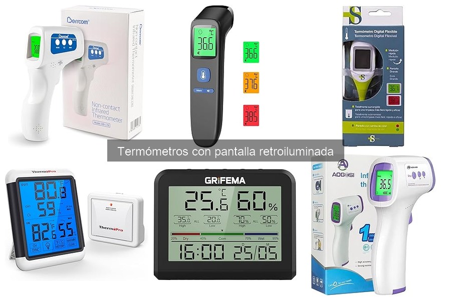 Ventajas de Termómetros con Pantalla Retroiluminada