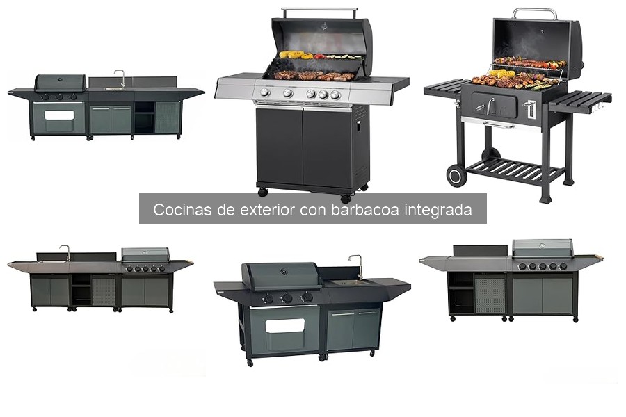 Ventajas de una cocina de exterior con barbacoa integrada