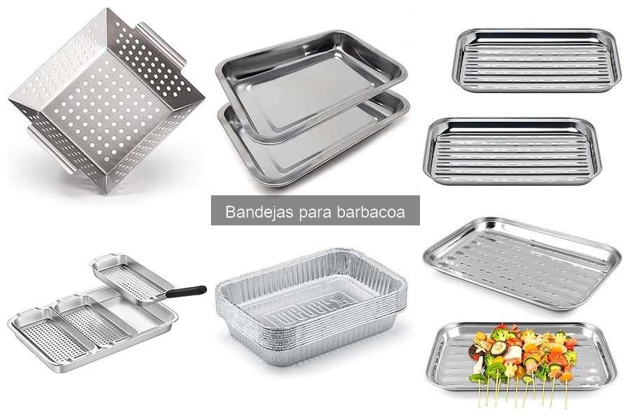Ventajas de usar bandejas en la barbacoa para asar mejor