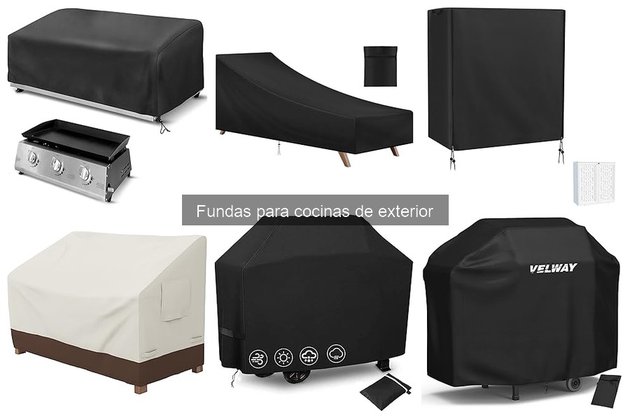 Ventajas de Usar Fundas para Cocinas de Exterior