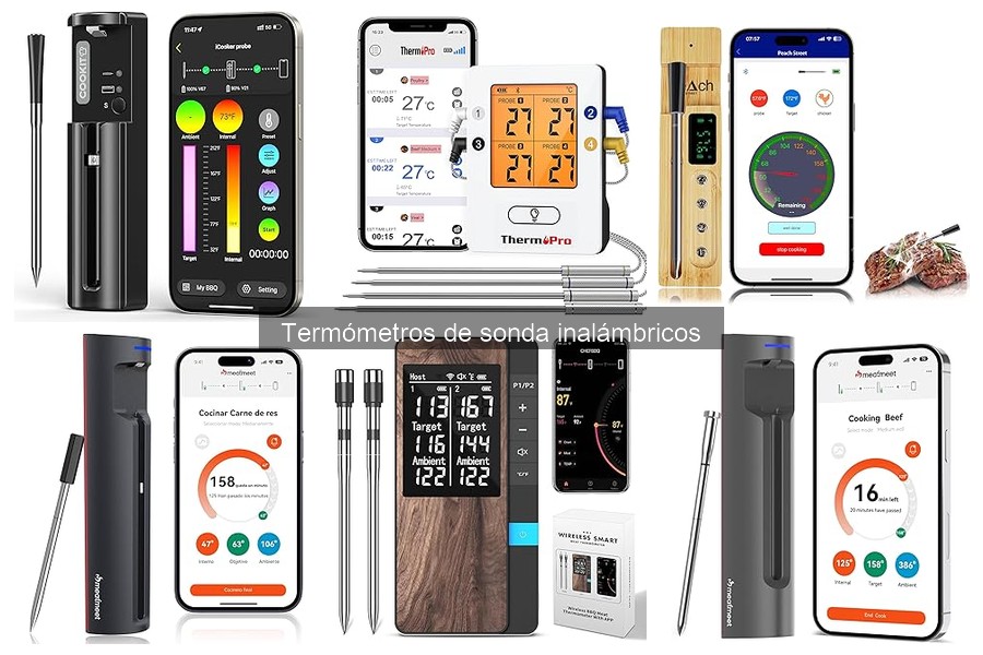 Ventajas del termómetro de sonda inalámbrico frente a los tradicionales
