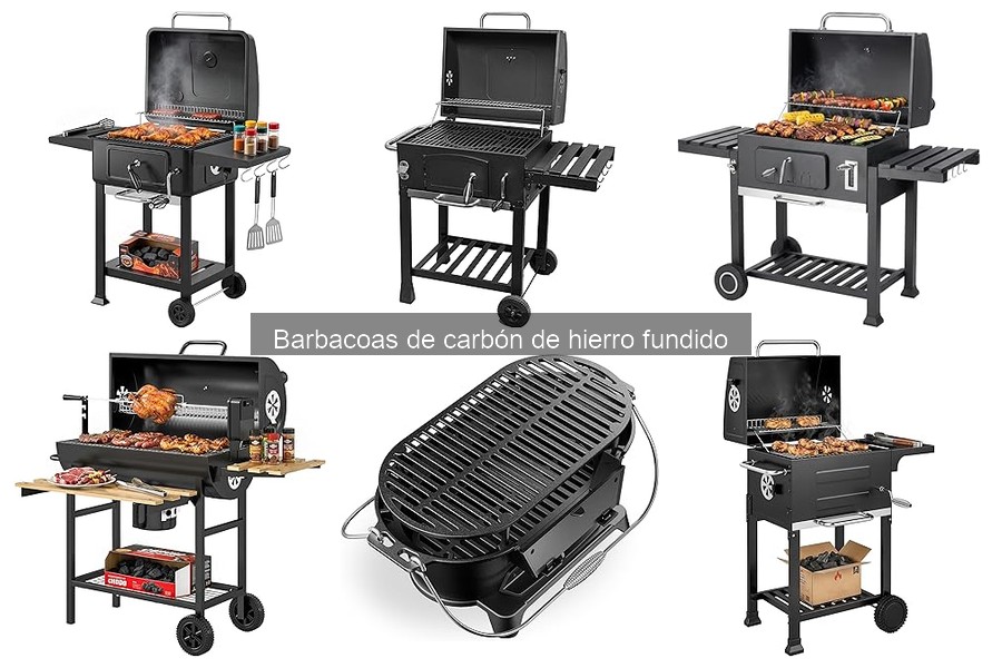 Ventajas y Desventajas de Barbacoas de Carbón de Hierro Fundido