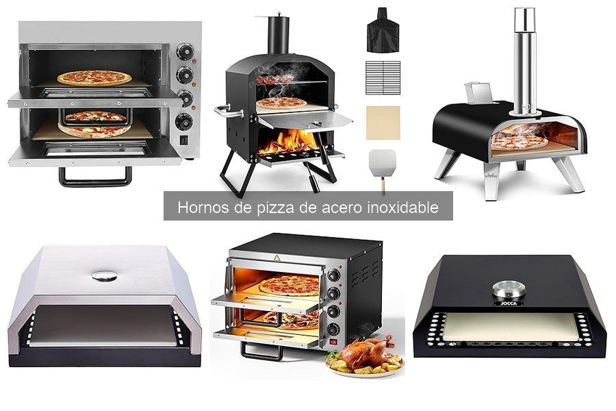 Ventajas y desventajas de hornos de pizza de acero inoxidable