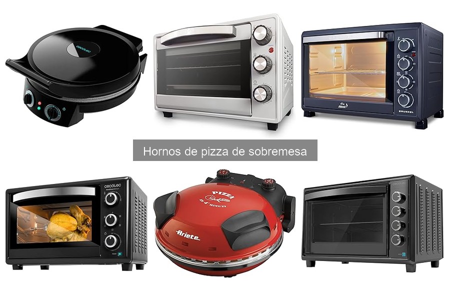 Ventajas y desventajas de hornos de pizza de sobremesa