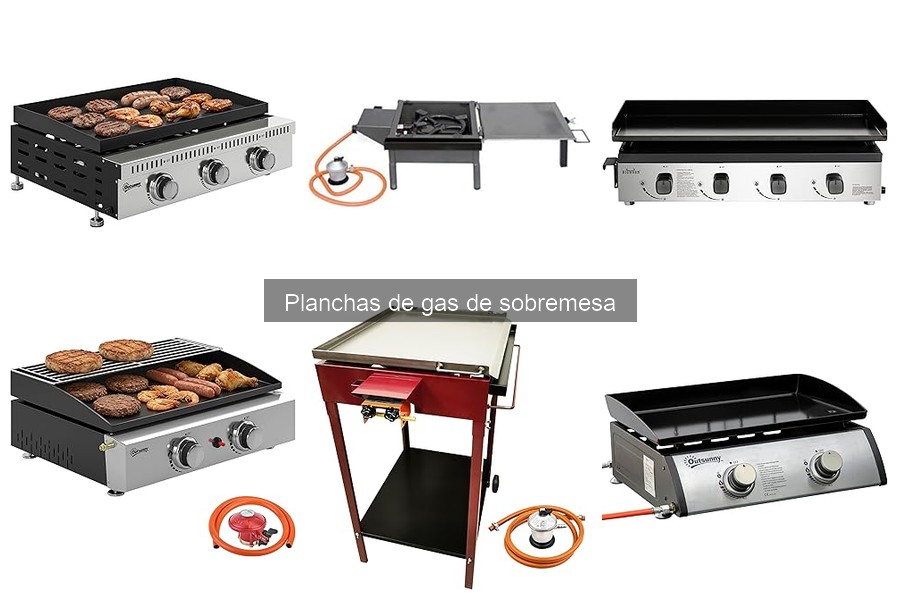 Ventajas y desventajas de la plancha de gas de sobremesa