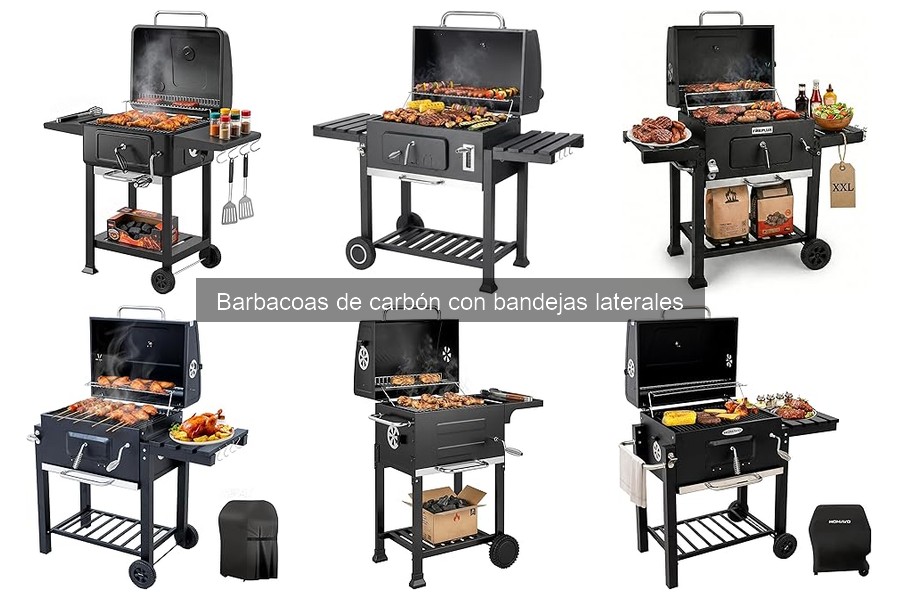 Ventajas y Desventajas de las Barbacoas de Carbón con Bandejas Laterales