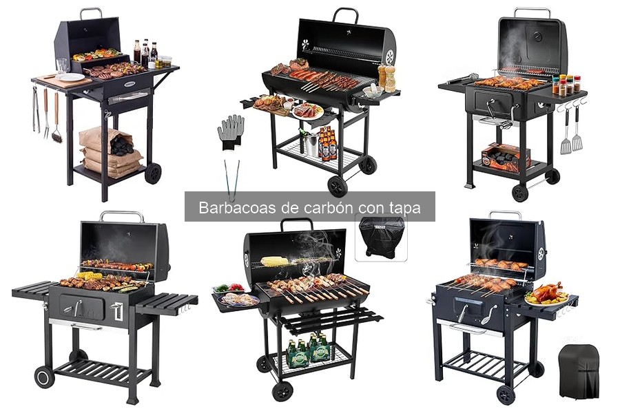 Ventajas y desventajas de las barbacoas de carbón con tapa
