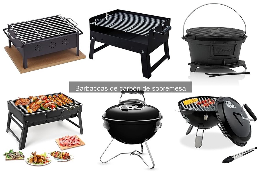 Ventajas y desventajas de las barbacoas de carbón de sobremesa