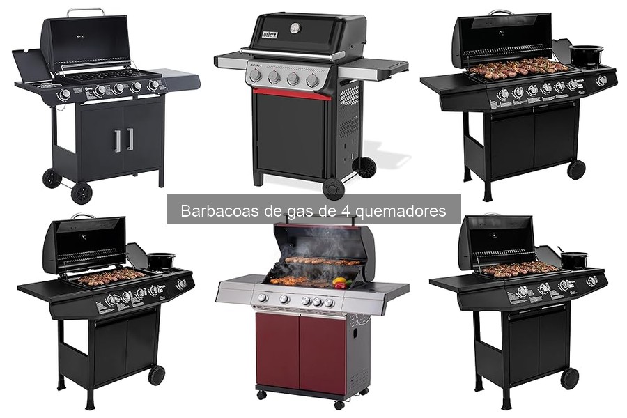 Ventajas y desventajas de las barbacoas de gas de 4 quemadores