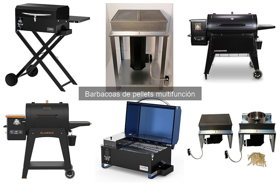 Ventajas y desventajas de las barbacoas de pellets multifunción