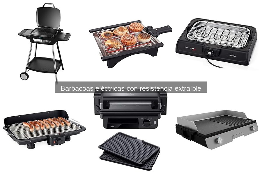 Ventajas y desventajas de las barbacoas eléctricas con resistencia extraíble