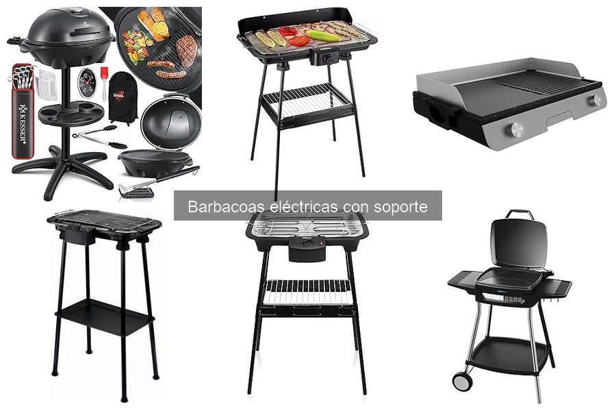 Ventajas y desventajas de las barbacoas eléctricas con soporte