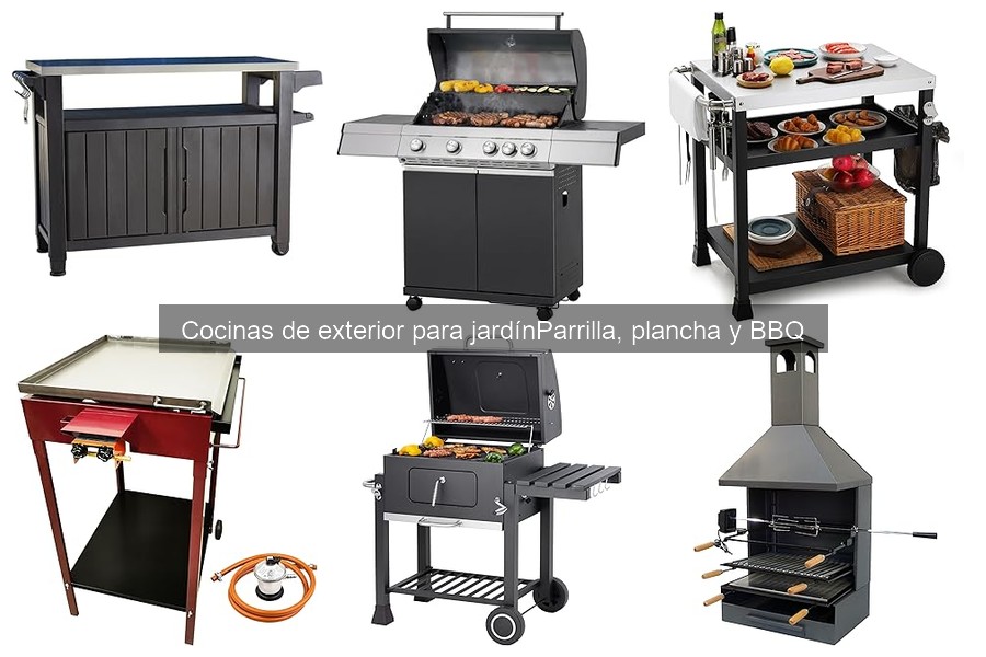 Ventajas y desventajas de las cocinas de exterior para jardín