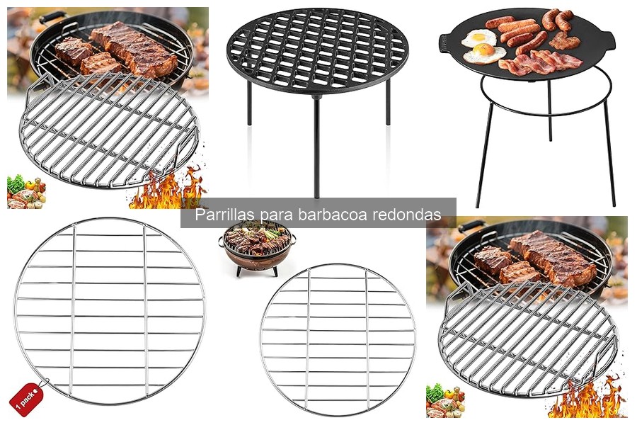 Ventajas y desventajas de las parrillas redondas para BBQ