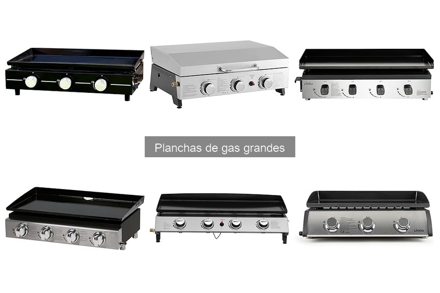 Ventajas y desventajas de las planchas de gas grandes