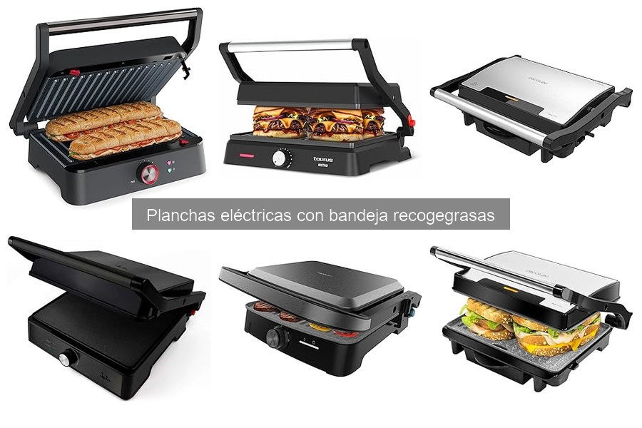Ventajas y desventajas de las planchas eléctricas con bandeja recogegrasas