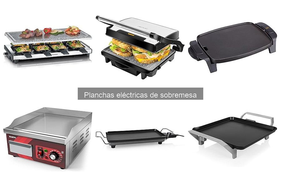 Ventajas y desventajas de las planchas eléctricas de sobremesa