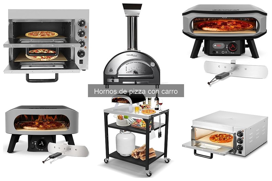 Ventajas y desventajas de los hornos de pizza con carro