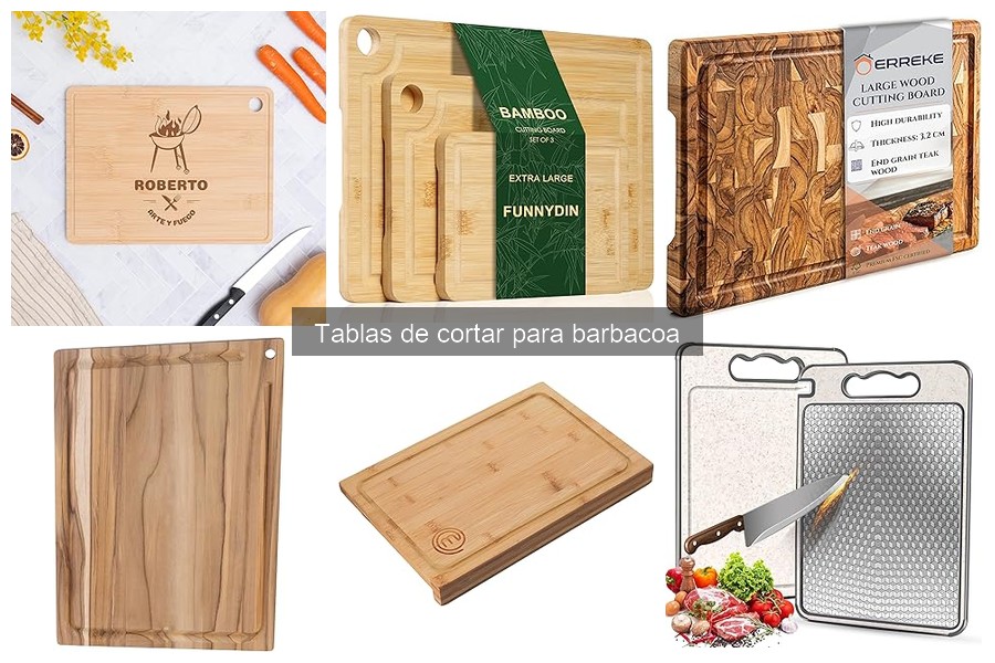 Ventajas y desventajas de tablas de cortar para barbacoa
