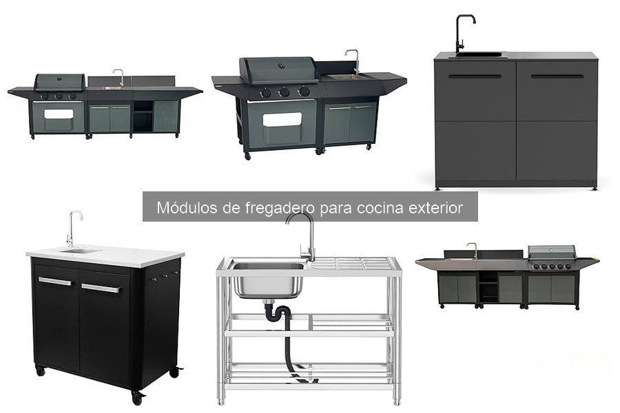 Ventajas y desventajas de un módulo de fregadero exterior
